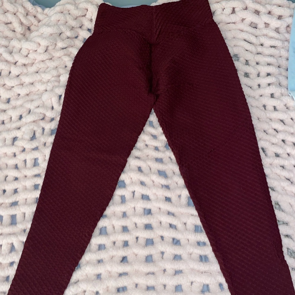 BBB Maroon Leggings